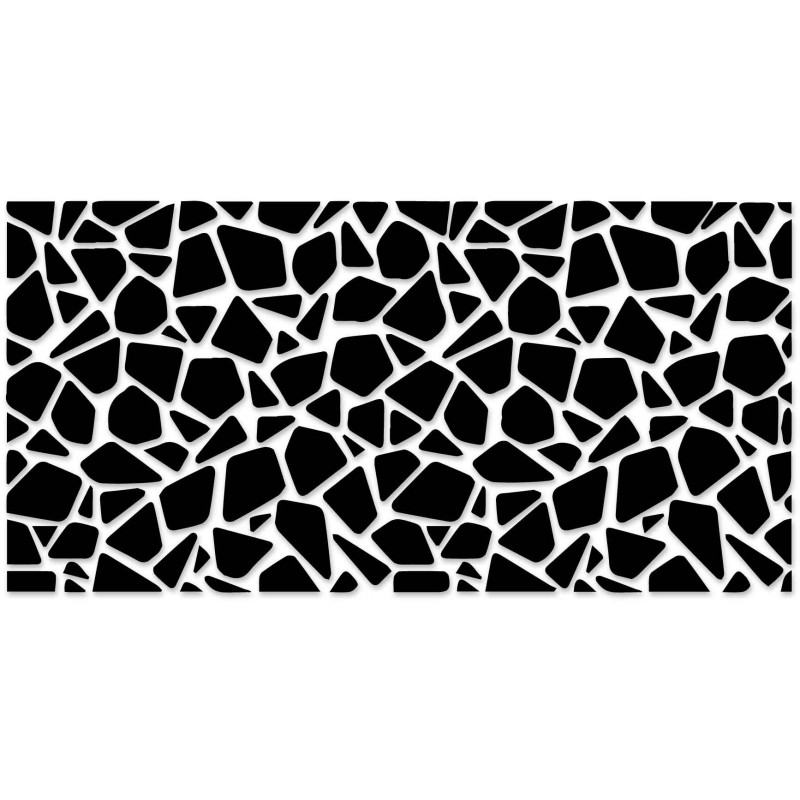 Modern decorative mirrors. Mirror and colored wall stickers, 3D stickers made of acrylic