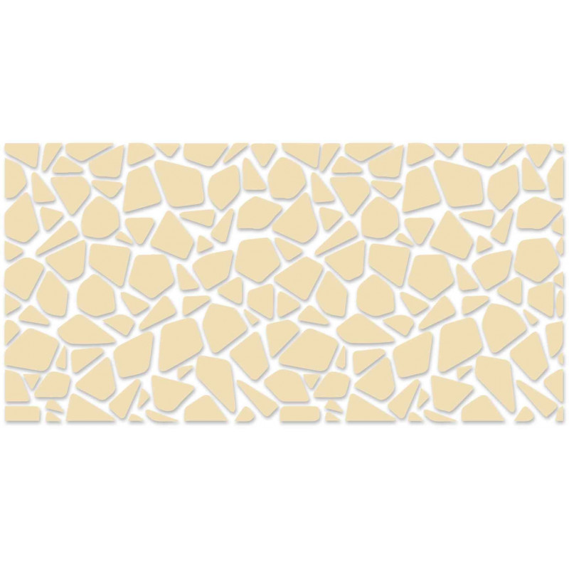 Modern decorative mirrors. Mirror and colored wall stickers, 3D stickers made of acrylic