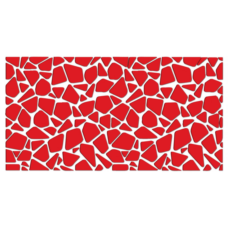 Modern decorative mirrors. Mirror and colored wall stickers, 3D stickers made of acrylic