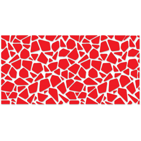 Modern decorative mirrors. Mirror and colored wall stickers, 3D stickers made of acrylic