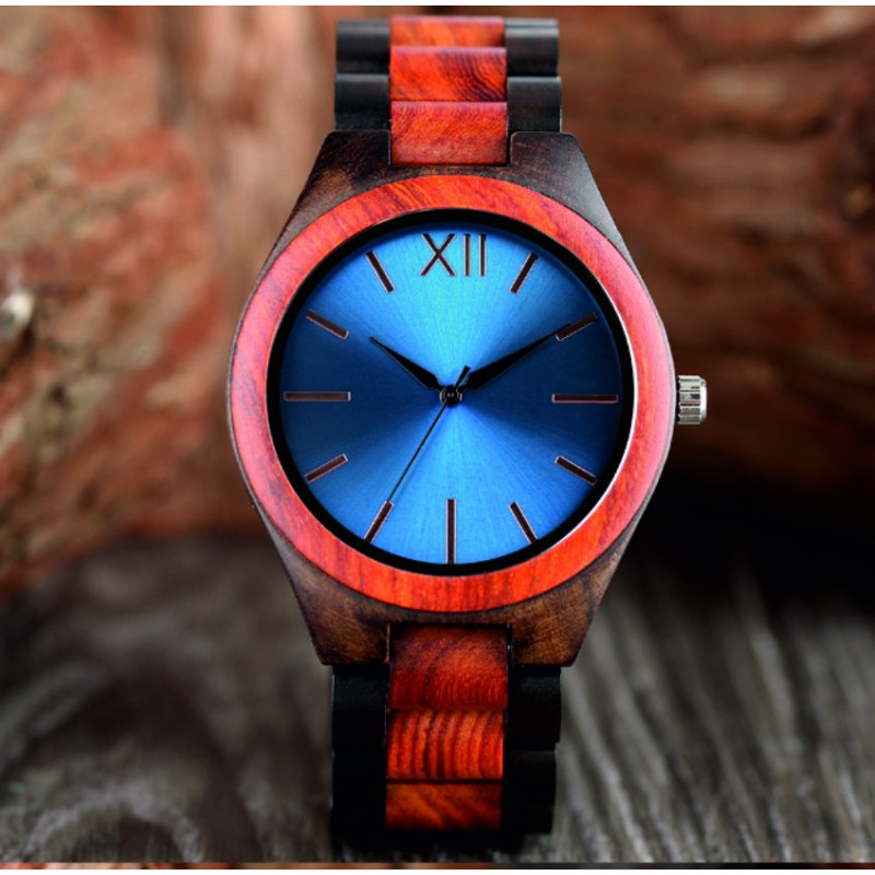 READER wristwatch made of wood. Ladies and men's watches.