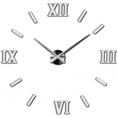 Stick-on wall clocks,luxury stent clocks,plastic clocks