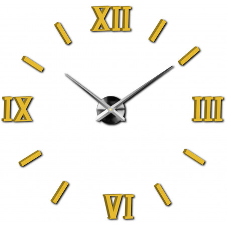 Stick-on wall clocks,luxury stent clocks,plastic clocks
