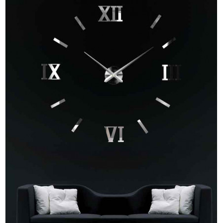 Stick-on wall clocks,luxury stent clocks,plastic clocks