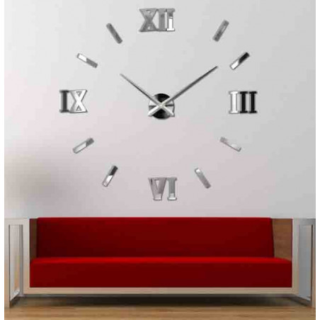 Stick-on wall clocks,luxury stent clocks,plastic clocks