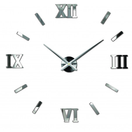 Stick-on wall clocks,luxury stent clocks,plastic clocks