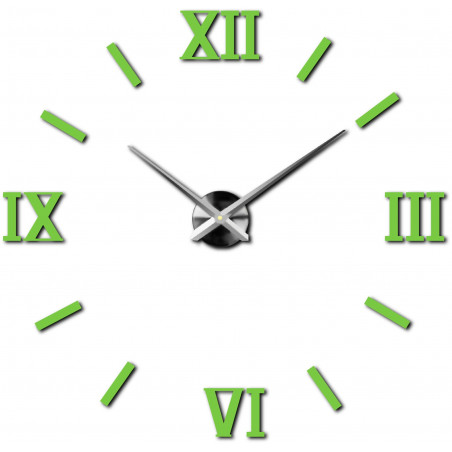 Stick-on wall clocks,luxury stent clocks,plastic clocks