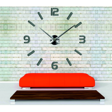 Adhesive wall clock, luxury wall clock, plastic clock