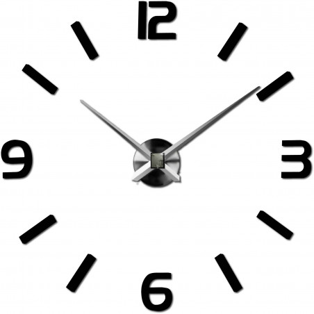 Adhesive wall clock, luxury wall clock, plastic clock