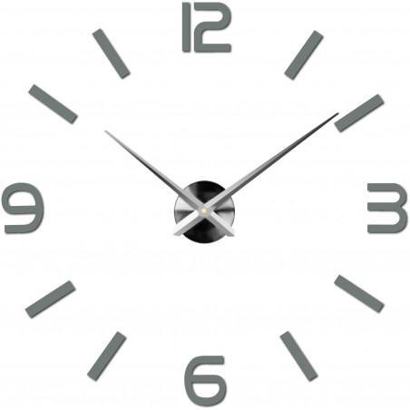 Adhesive wall clock, luxury wall clock, plastic clock