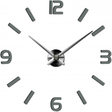 Adhesive wall clock, luxury wall clock, plastic clock