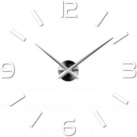 Adhesive wall clock, luxury wall clock, plastic clock