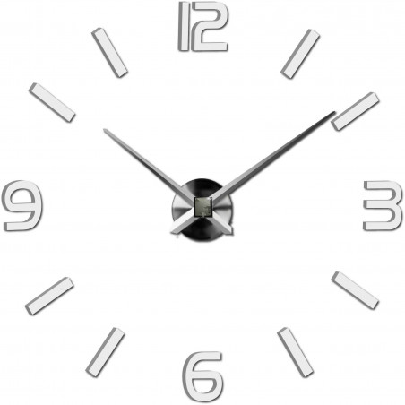 Adhesive wall clock, luxury wall clock, plastic clock