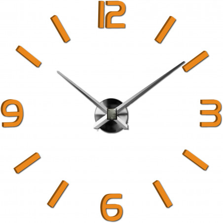 Adhesive wall clock, luxury wall clock, plastic clock