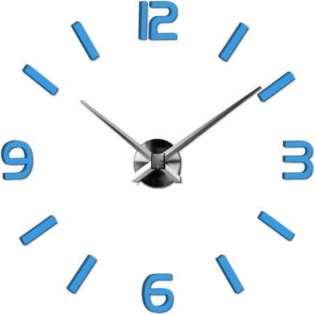 Adhesive wall clock, luxury wall clock, plastic clock