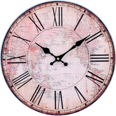 Clock made of wood Roman MDF . Fi 34 cm