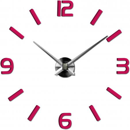 Adhesive wall clock, luxury wall clock, plastic clock