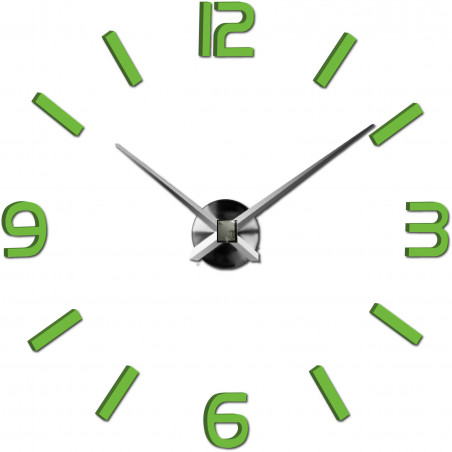 Adhesive wall clock, luxury wall clock, plastic clock