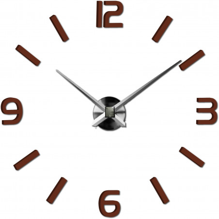 Adhesive wall clock, luxury wall clock, plastic clock