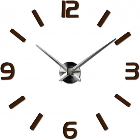 Adhesive wall clock, luxury wall clock, plastic clock