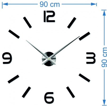 Dimensions of wall clocks, design wall clock