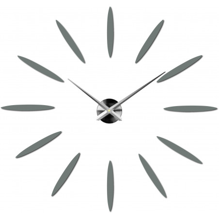 Stick-on wall clocks,luxury stent clocks,plastic clocks