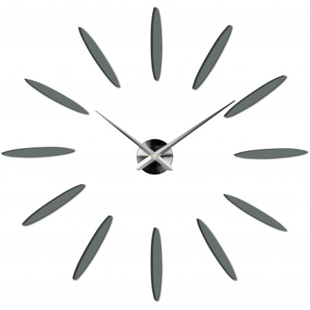 Stick-on wall clocks,luxury stent clocks,plastic clocks