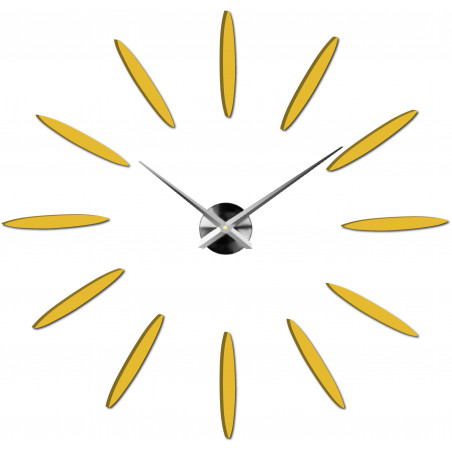 Stick-on wall clocks,luxury stent clocks,plastic clocks