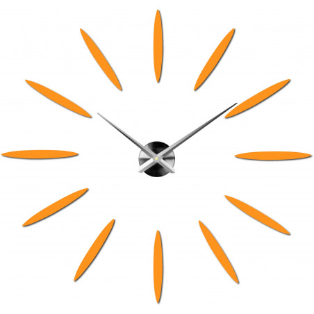 Stick-on wall clocks,luxury stent clocks,plastic clocks