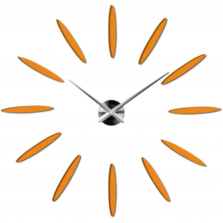 Stick-on wall clocks,luxury stent clocks,plastic clocks