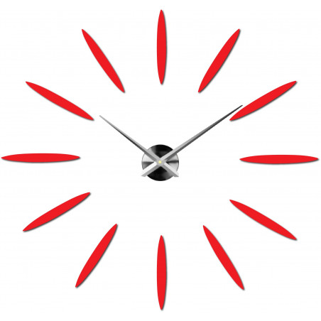 Stick-on wall clocks,luxury stent clocks,plastic clocks