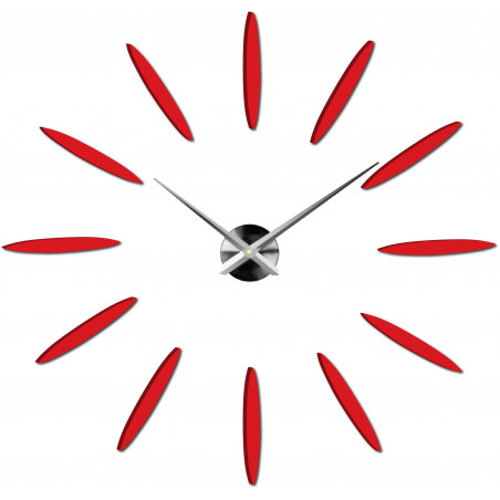 Stick-on wall clocks,luxury stent clocks,plastic clocks