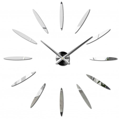 Stick-on wall clocks,luxury stent clocks,plastic clocks