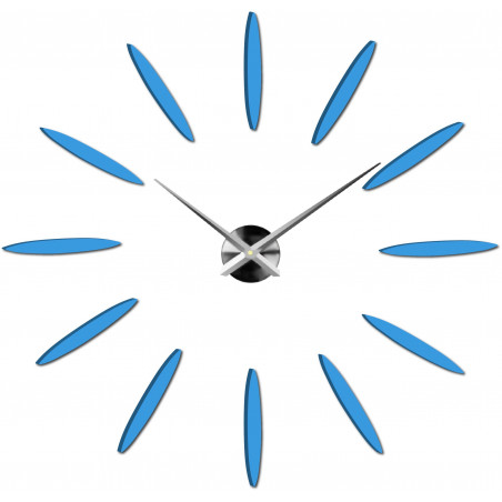 Stick-on wall clocks,luxury stent clocks,plastic clocks