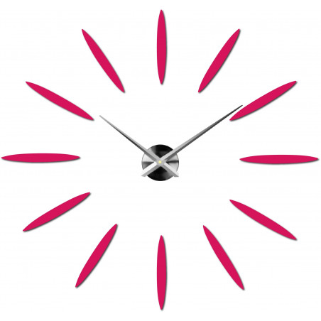 Stick-on wall clocks,luxury stent clocks,plastic clocks