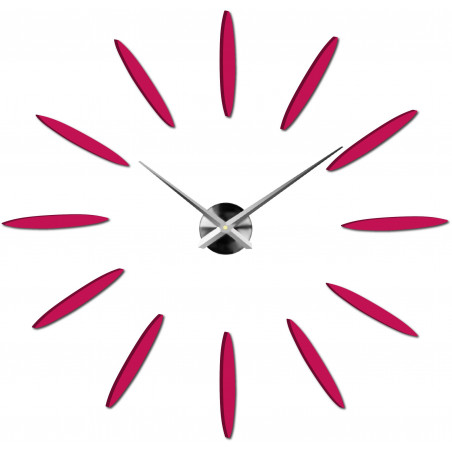 Stick-on wall clocks,luxury stent clocks,plastic clocks