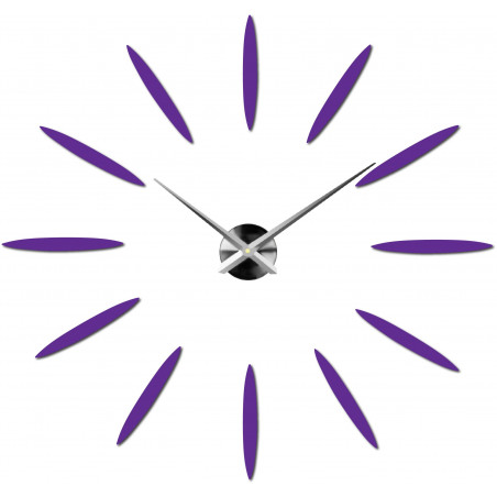 Stick-on wall clocks,luxury stent clocks,plastic clocks