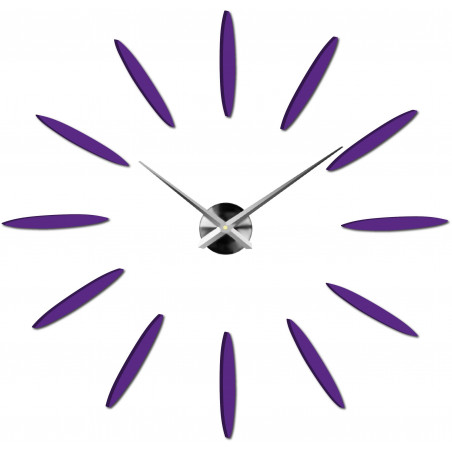 Stick-on wall clocks,luxury stent clocks,plastic clocks