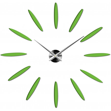 Stick-on wall clocks,luxury stent clocks,plastic clocks