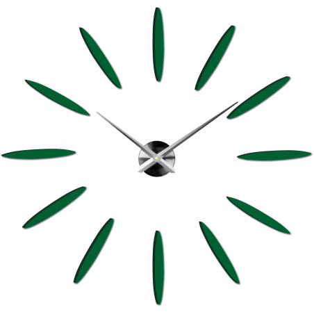Stick-on wall clocks,luxury stent clocks,plastic clocks