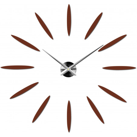 Stick-on wall clocks,luxury stent clocks,plastic clocks