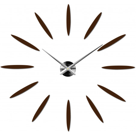 Stick-on wall clocks,luxury stent clocks,plastic clocks