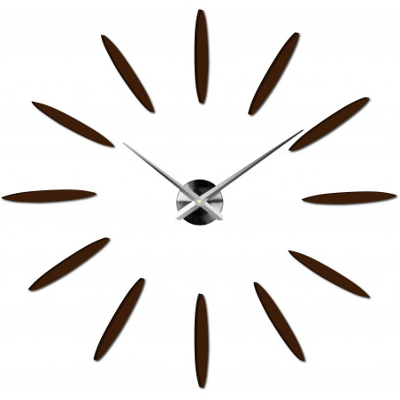 Stick-on wall clocks,luxury stent clocks,plastic clocks