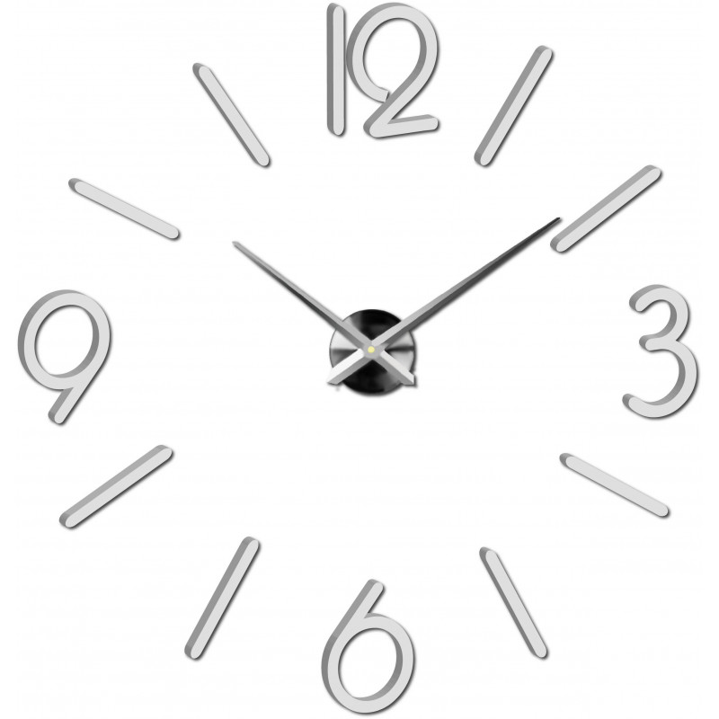 Stick-on wall clocks,luxury stent clocks,plastic clocks