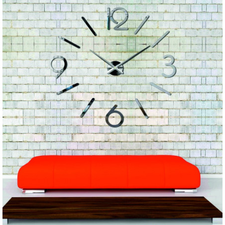 Stick-on wall clocks,luxury stent clocks,plastic clocks
