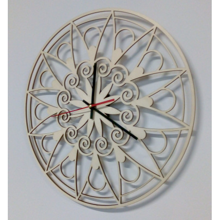 Modern Wall Clock, Wall Clock as a Gift, 3D Clock Mandala. Modern Wall Clock, Wall Clock as a Gift, 3D Clock Mandala.