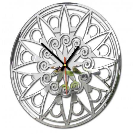 Modern Wall Clock, Wall Clock as a Gift, 3D Clock Mandala. Modern Wall Clock, Wall Clock as a Gift, 3D Clock Mandala.