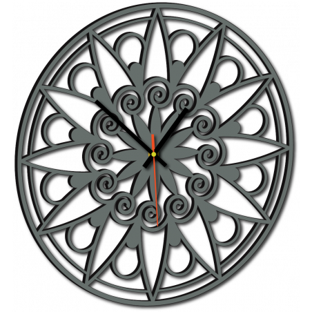 Modern Wall Clock, Wall Clock as a Gift, 3D Clock Mandala. Modern Wall Clock, Wall Clock as a Gift, 3D Clock Mandala.