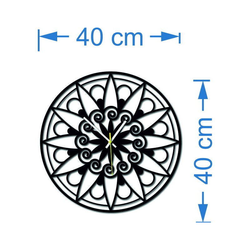 Vintage Wall Clock, Vintage Kitchen Clock as a Gift, 3D Wall Clock