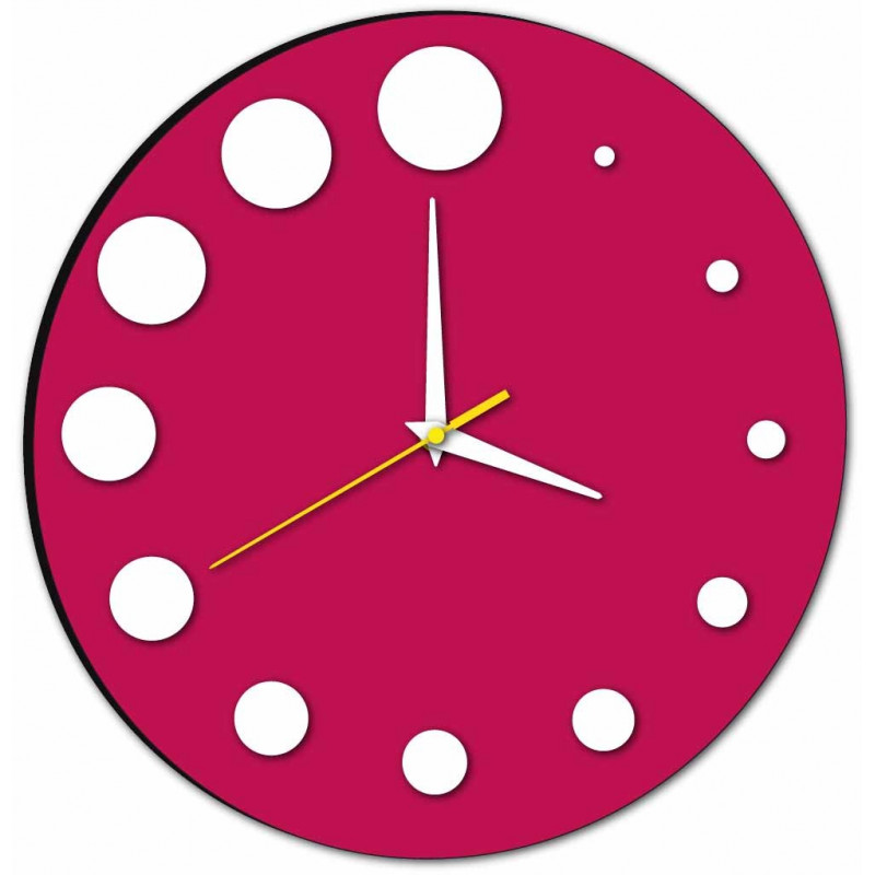 Design wall clock for living room, kitchen, kids room. Wall clock as a gift.